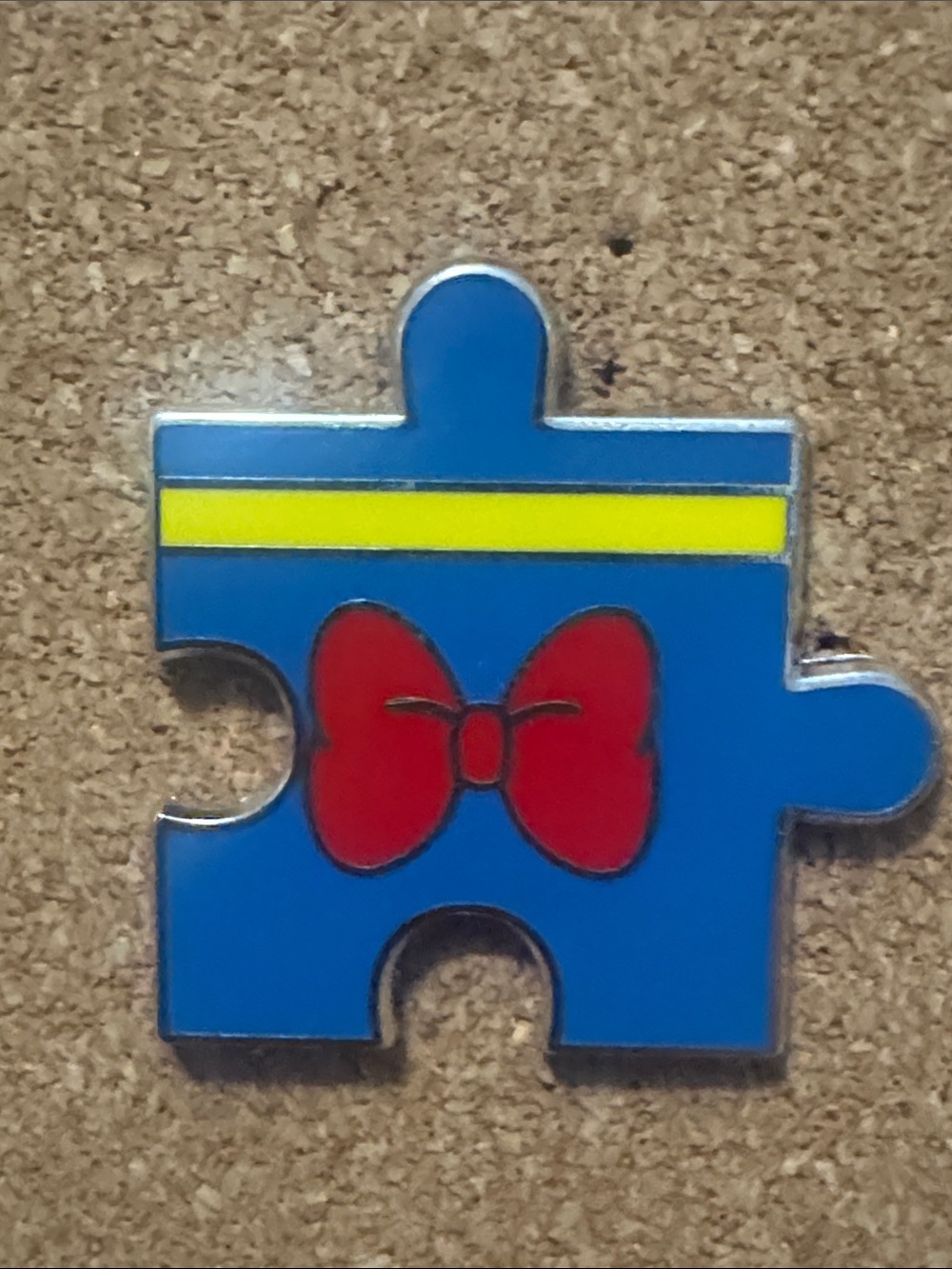 5/$25 Disney Donald Duck Puzzle Piece Pin